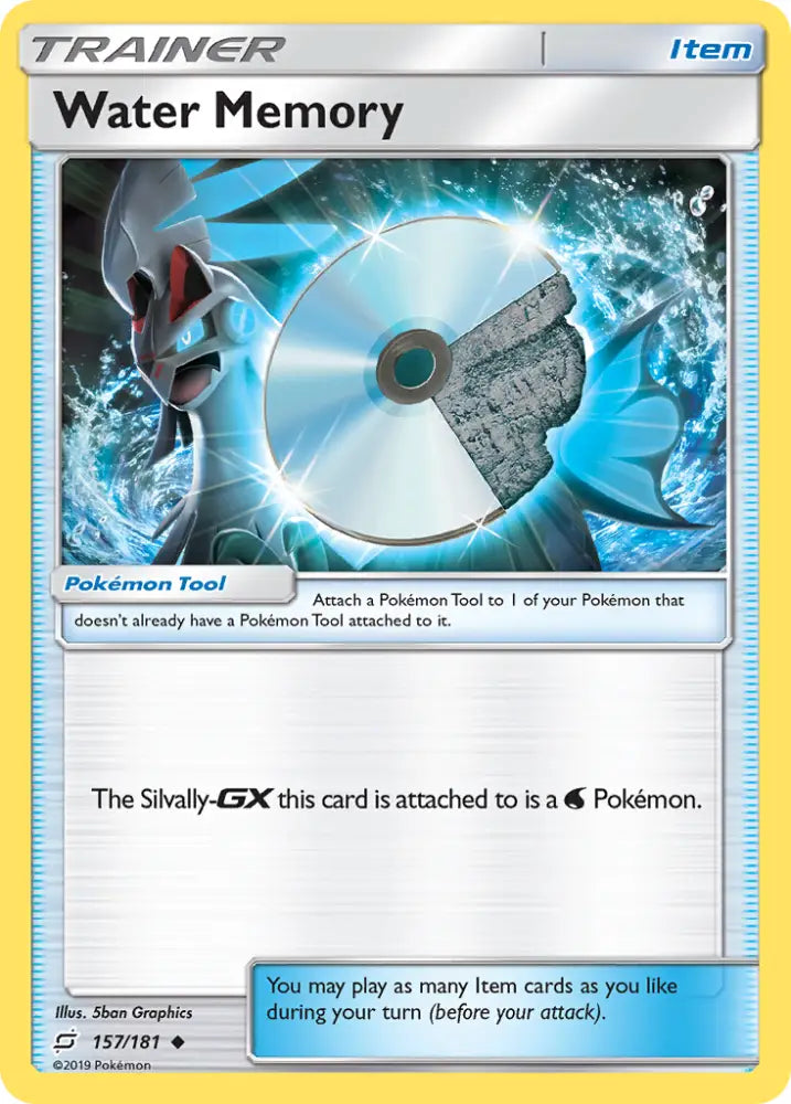 Water Memory (157/181) [Sun & Moon: Team Up] - Pokemon Single