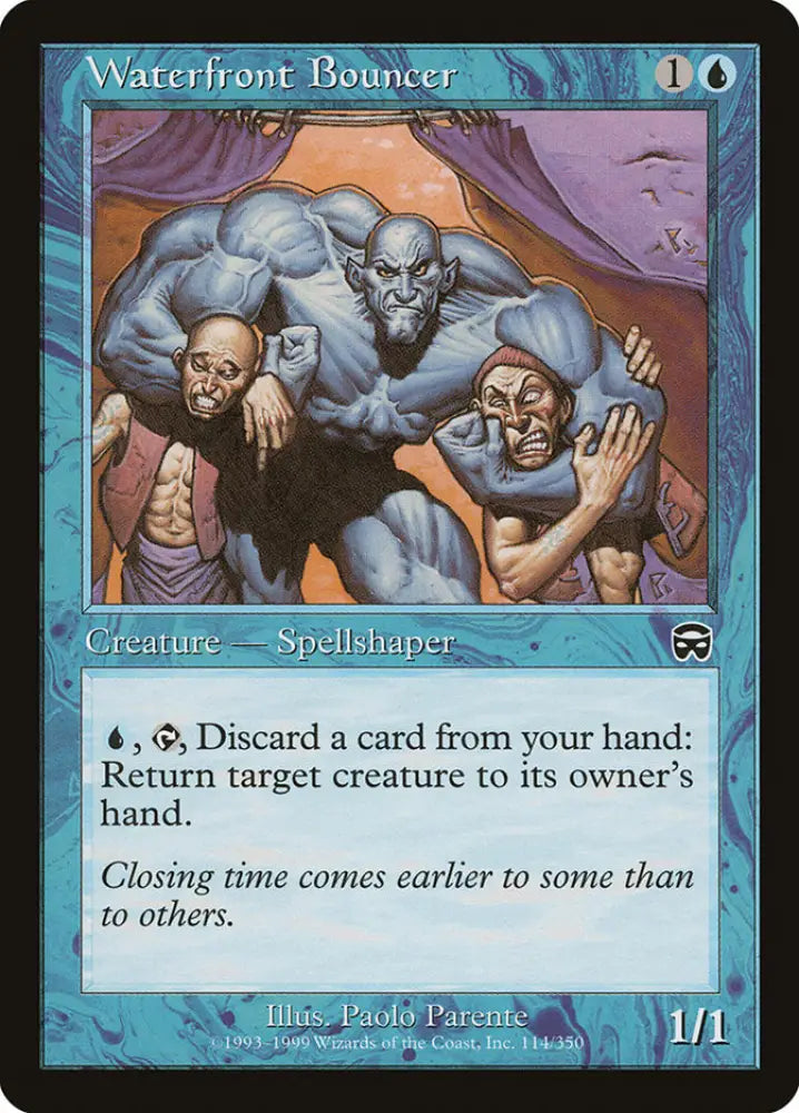 Waterfront Bouncer [Mercadian Masques] - MTG Single