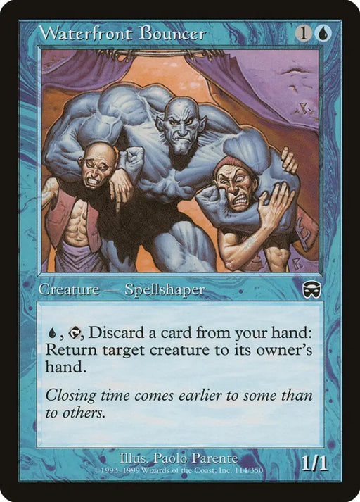Waterfront Bouncer [Mercadian Masques] - MTG Single