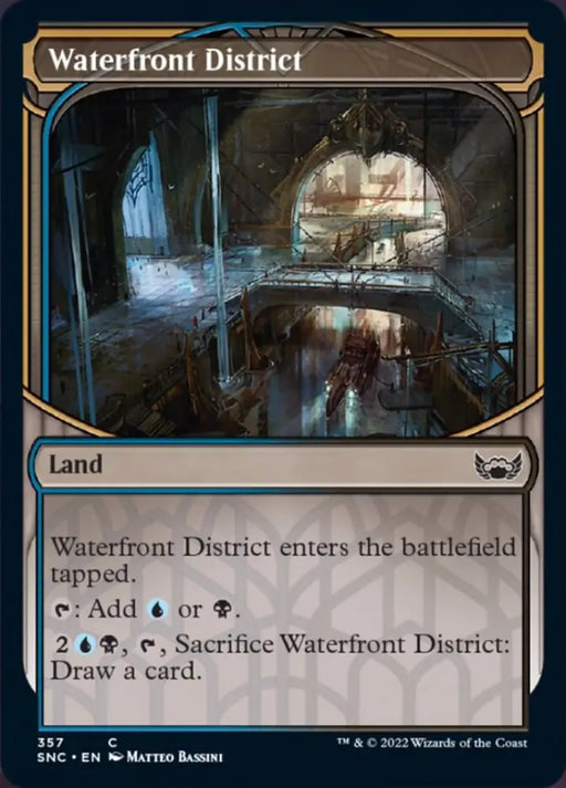 Waterfront District (Showcase Skyscraper) [Streets of New Capenna] - MTG Single