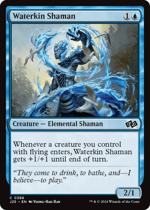 Waterkin Shaman [Foundations Jumpstart] - MTG Single