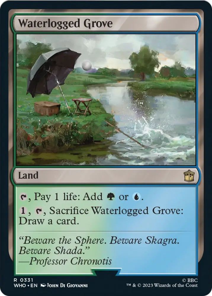 Waterlogged Grove [Doctor Who] - MTG Single