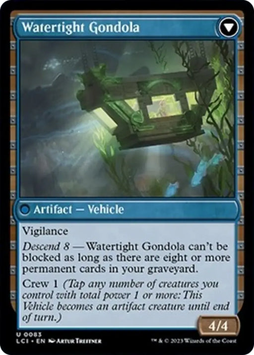 Waterlogged Hulk // Watertight Gondola [The Lost Caverns of Ixalan] - MTG Single