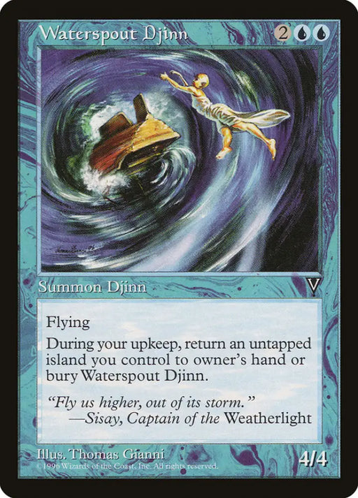 Waterspout Djinn [Visions] - MTG Single