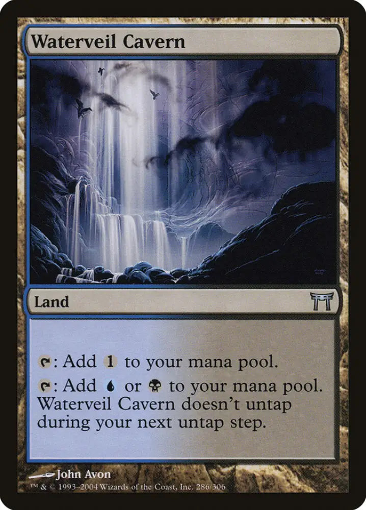Waterveil Cavern [Champions of Kamigawa] - MTG Single