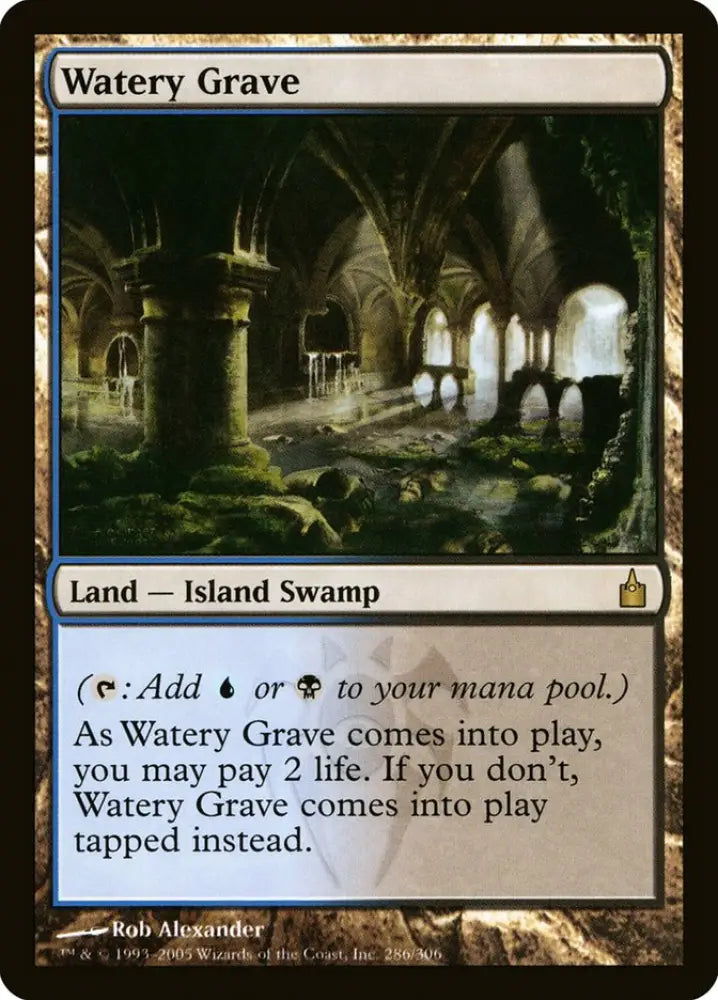 Watery Grave [Ravnica: City of Guilds] - MTG Single