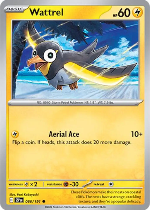 Wattrel (066/191) [Scarlet & Violet: Surging Sparks] - Pokemon Single