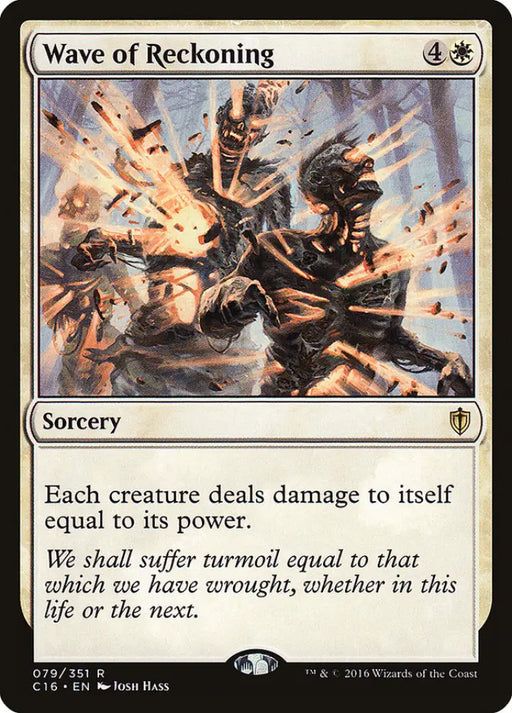 Wave of Reckoning [Commander 2016] - MTG Single