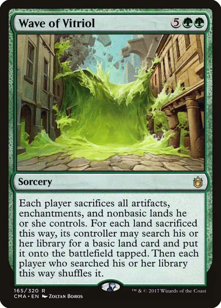 Wave of Vitriol [Commander Anthology] - MTG Single