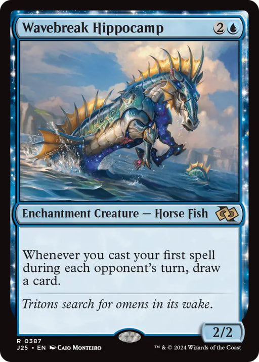 Wavebreak Hippocamp [Foundations Jumpstart] - MTG Single