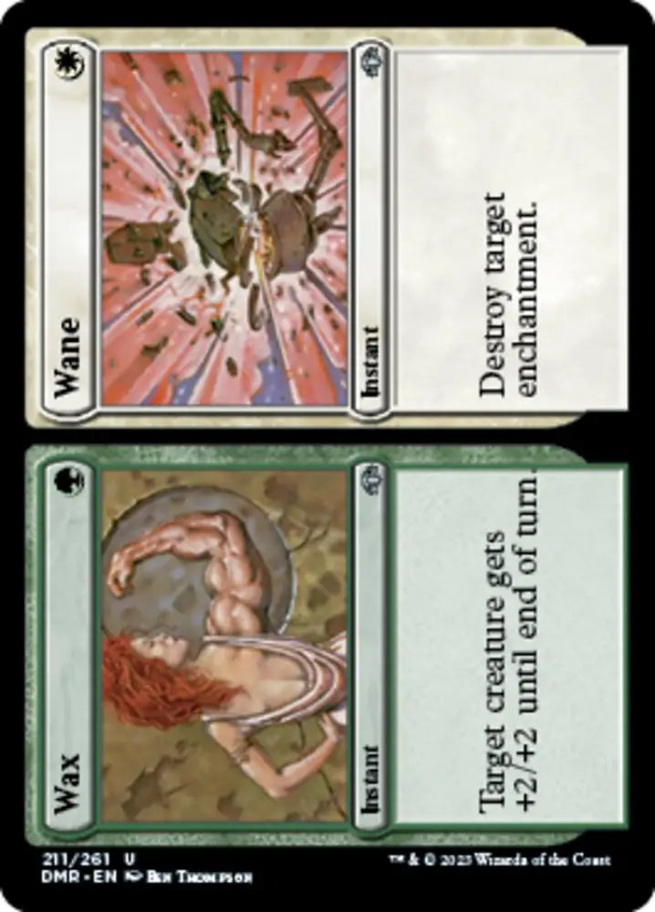 Wax // Wane [Dominaria Remastered] - MTG Single