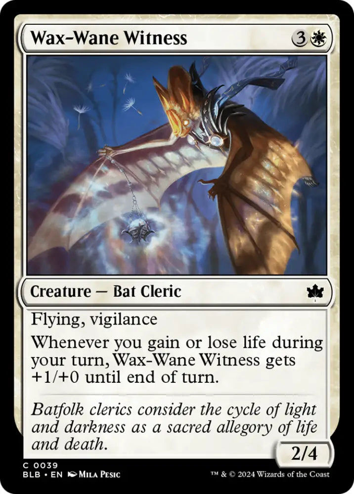 Wax-Wane Witness [Bloomburrow] - MTG Single