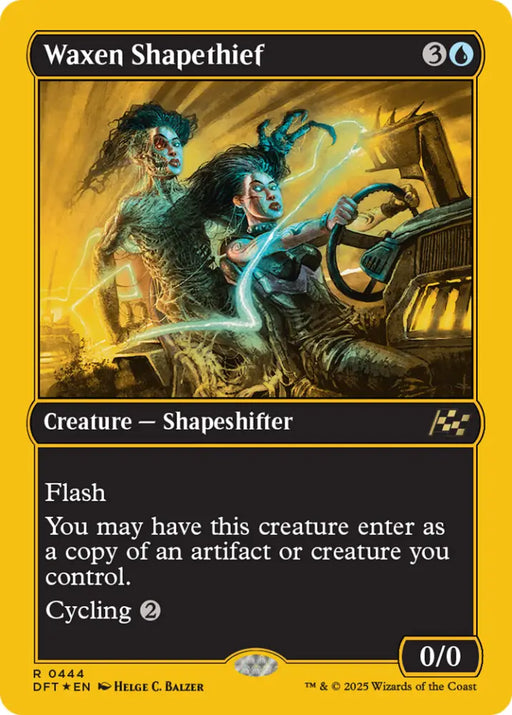 Waxen Shapethief (First-Place Foil) [Aetherdrift] - MTG Single