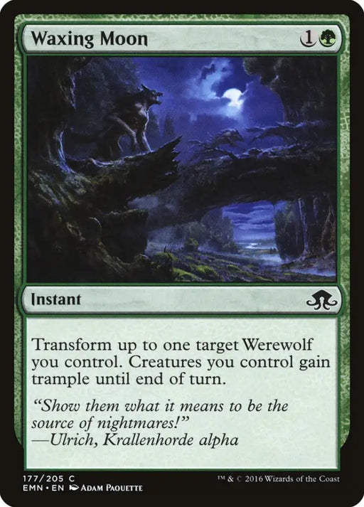 Waxing Moon [Eldritch Moon] - MTG Single