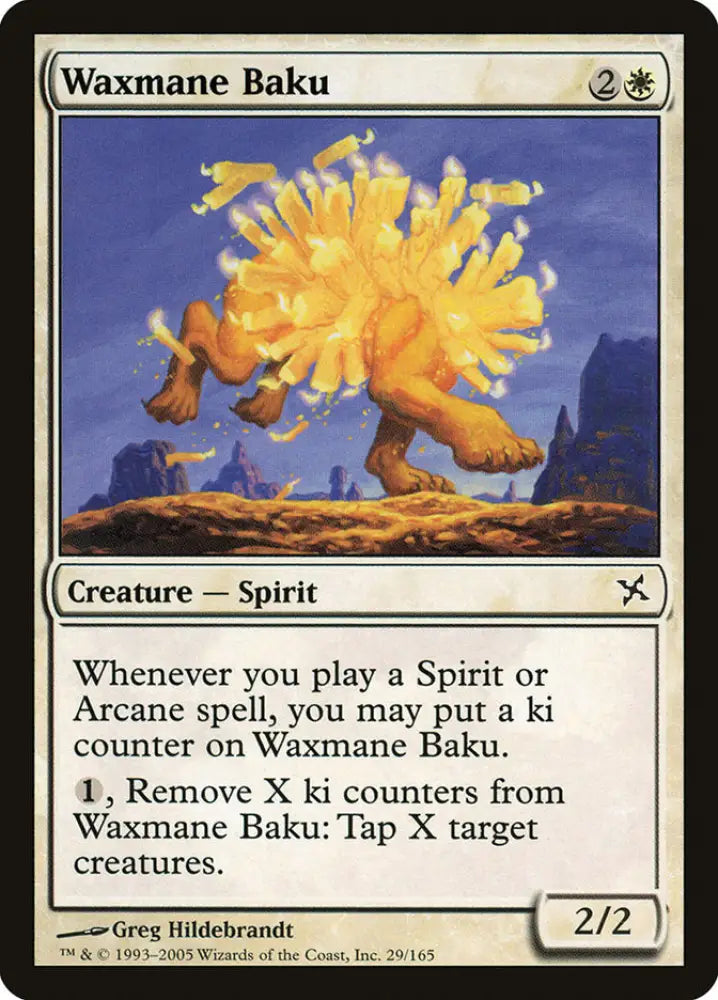 Waxmane Baku [Betrayers of Kamigawa] - MTG Single