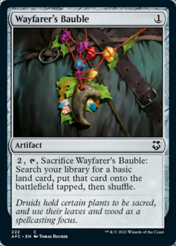 Wayfarer’s Bauble [Dungeons & Dragons: Adventures in the Forgotten Realms Commander] - MTG Single