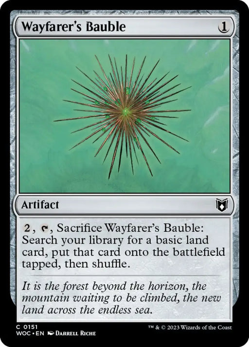 Wayfarer’s Bauble [Wilds of Eldraine Commander] - MTG Single