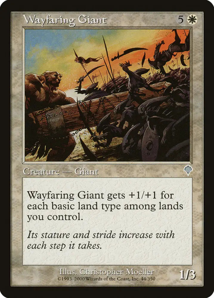 Wayfaring Giant [Invasion] - MTG Single