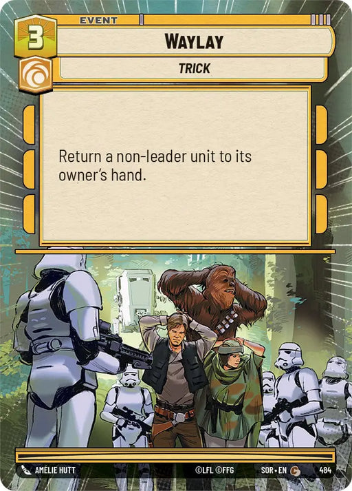 Waylay (Hyperspace) (484) [Spark of Rebellion] - Star Wars: Unlimited Single