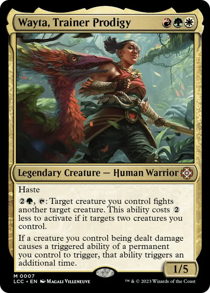 Wayta Trainer Prodigy [The Lost Caverns of Ixalan Commander] - MTG Single