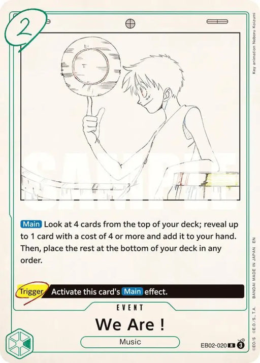 We Are! (EB02-020) [Extra Booster: Anime 25th Collection]