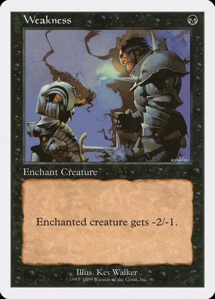 Weakness [Battle Royale] - MTG Single