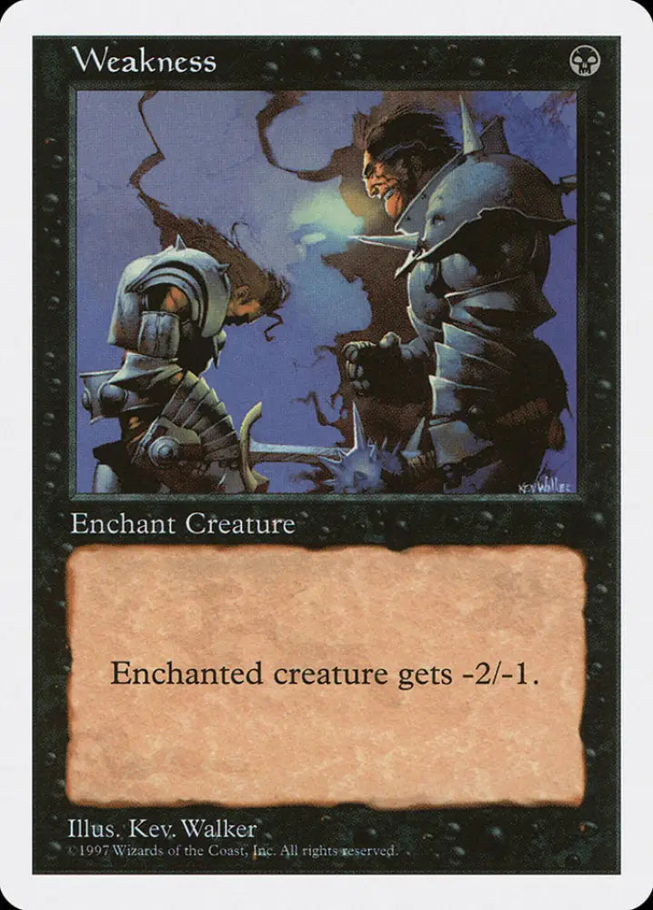 Weakness [Fifth Edition] - MTG Single