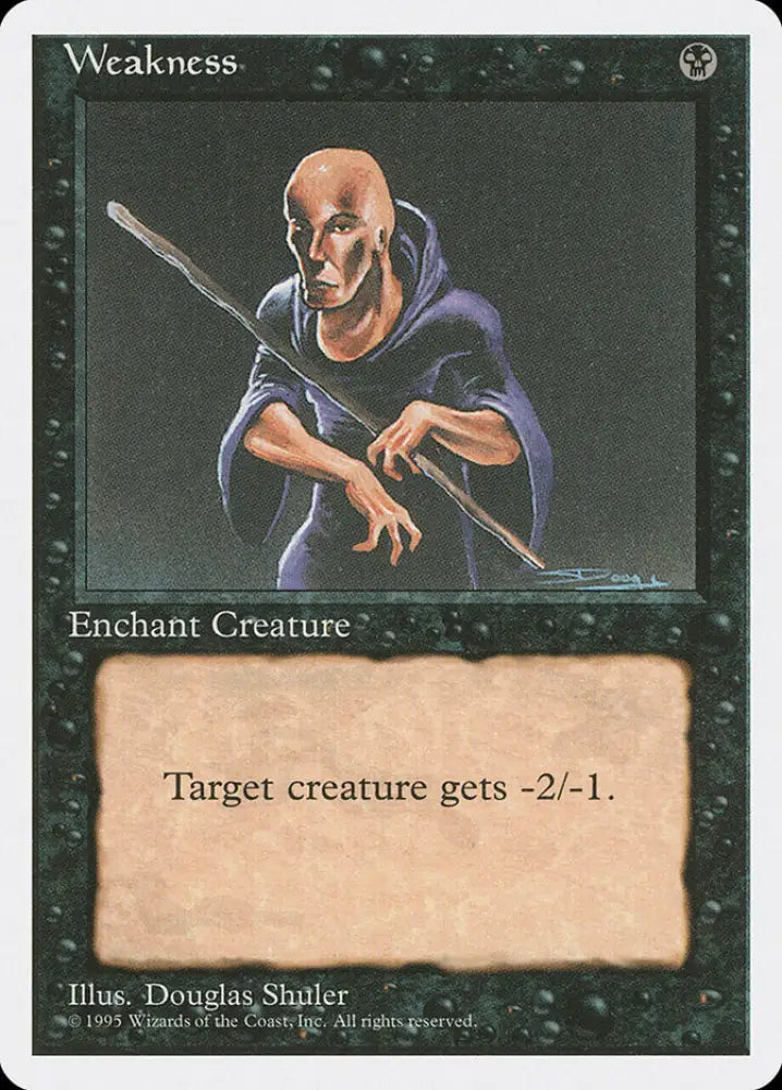 Weakness [Fourth Edition] - MTG Single