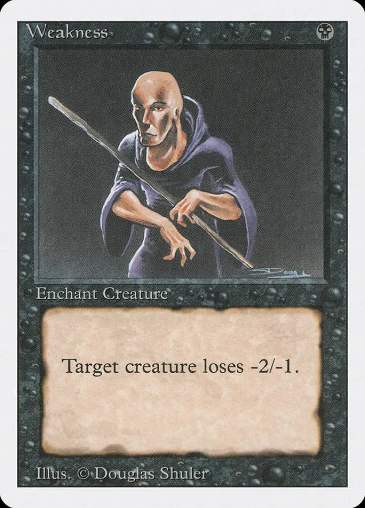Weakness [Revised Edition] - MTG Single