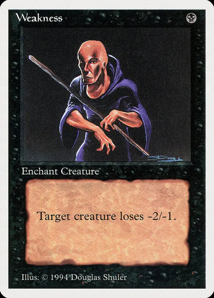 Weakness [Summer Magic / Edgar] - MTG Single