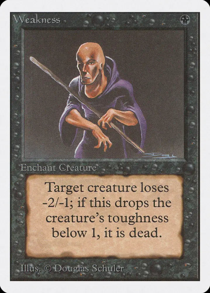 Weakness [Unlimited Edition] - MTG Single