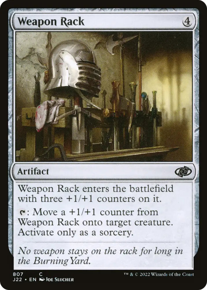 Weapon Rack [Jumpstart 2022] - MTG Single