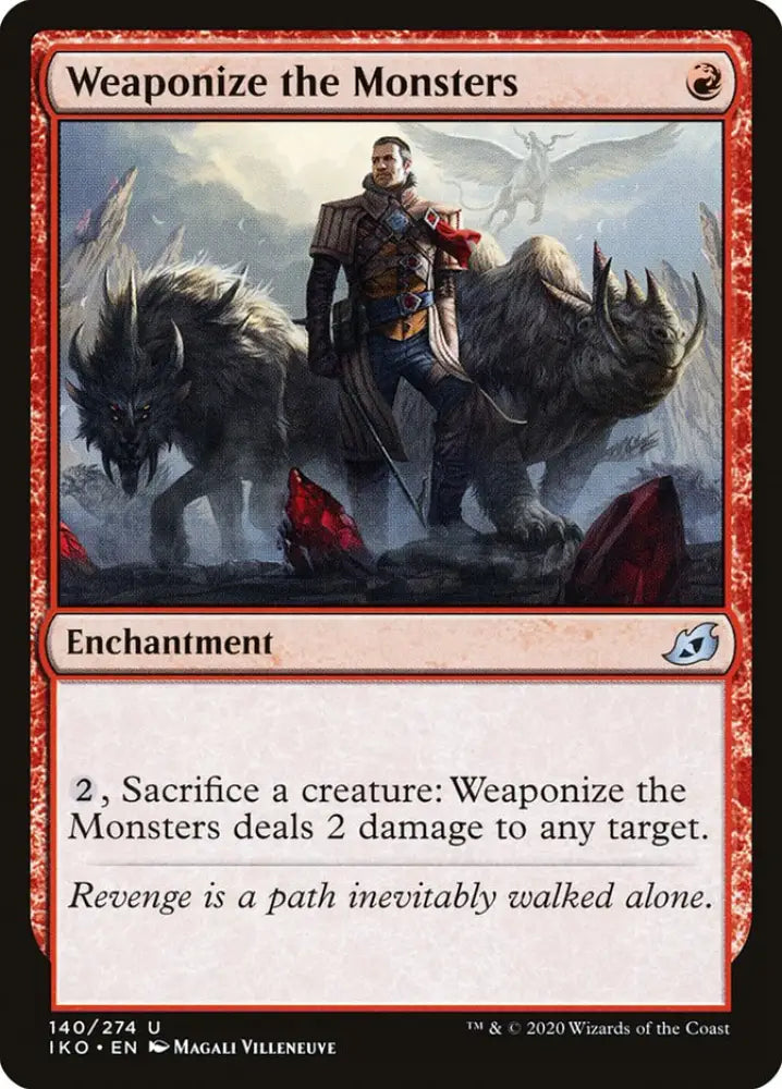 Weaponize the Monsters [Ikoria: Lair of Behemoths] - MTG Single