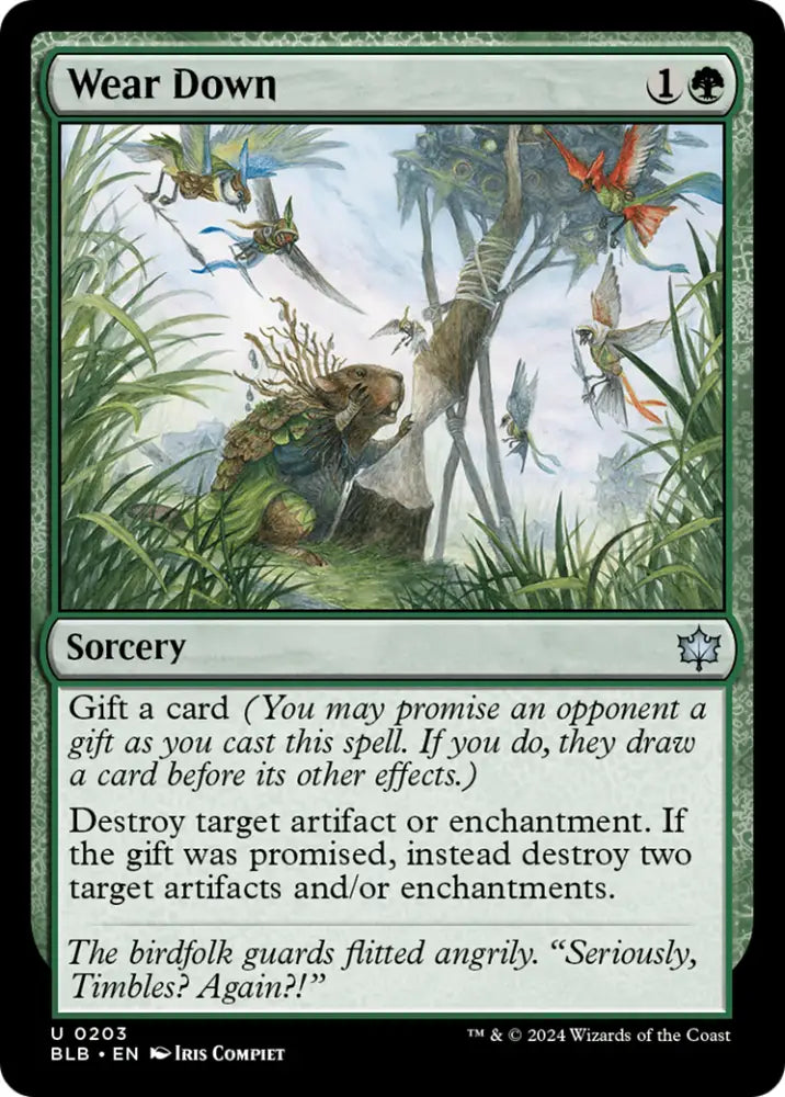 Wear Down [Bloomburrow] - MTG Single
