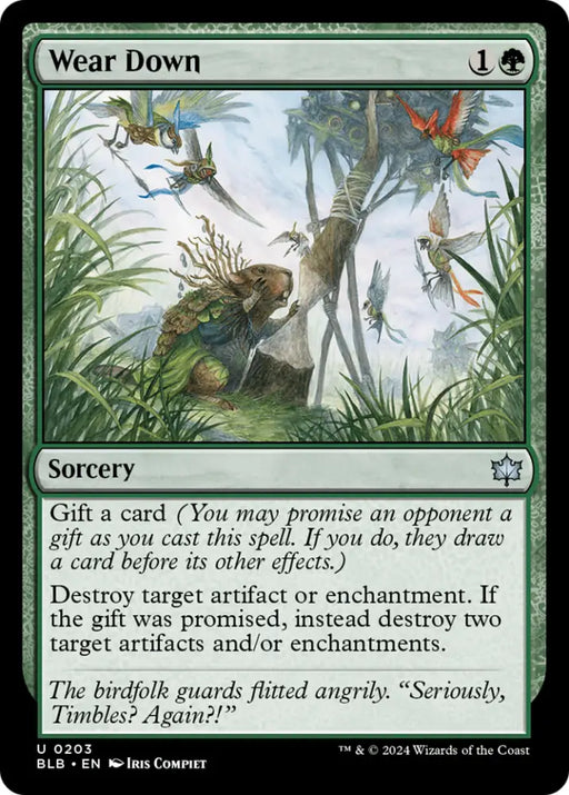 Wear Down [Bloomburrow] - MTG Single
