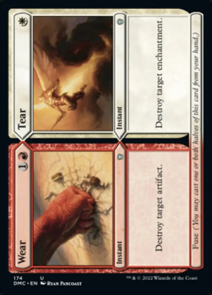 Wear // Tear [Dominaria United Commander] - MTG Single