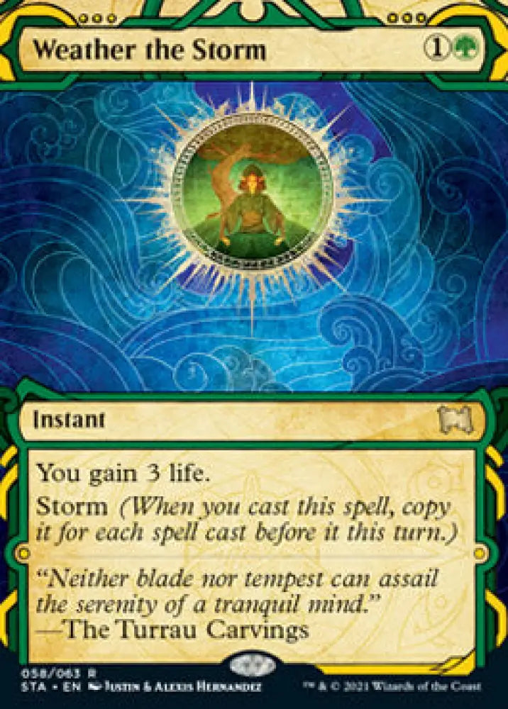 Weather the Storm [Strixhaven: School of Mages Mystical Archive] - MTG Single