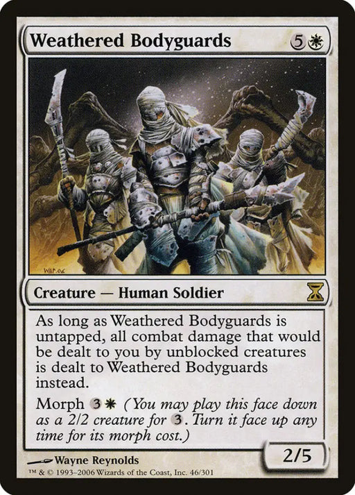 Weathered Bodyguards [Time Spiral] - MTG Single