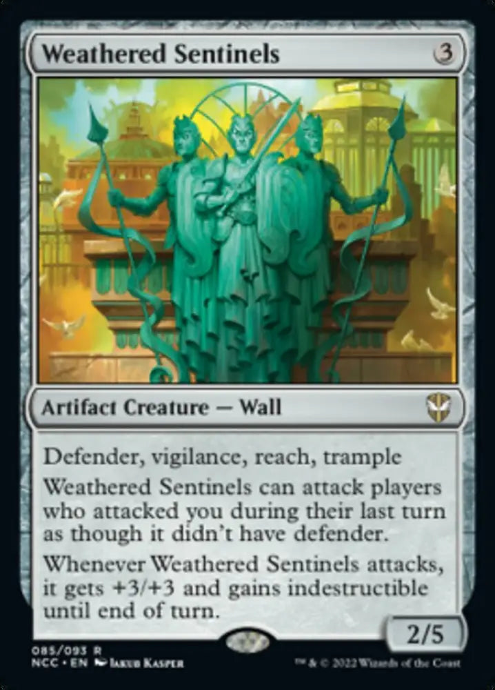 Weathered Sentinels [Streets of New Capenna Commander] - MTG Single