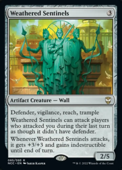 Weathered Sentinels [Streets of New Capenna Commander] - MTG Single