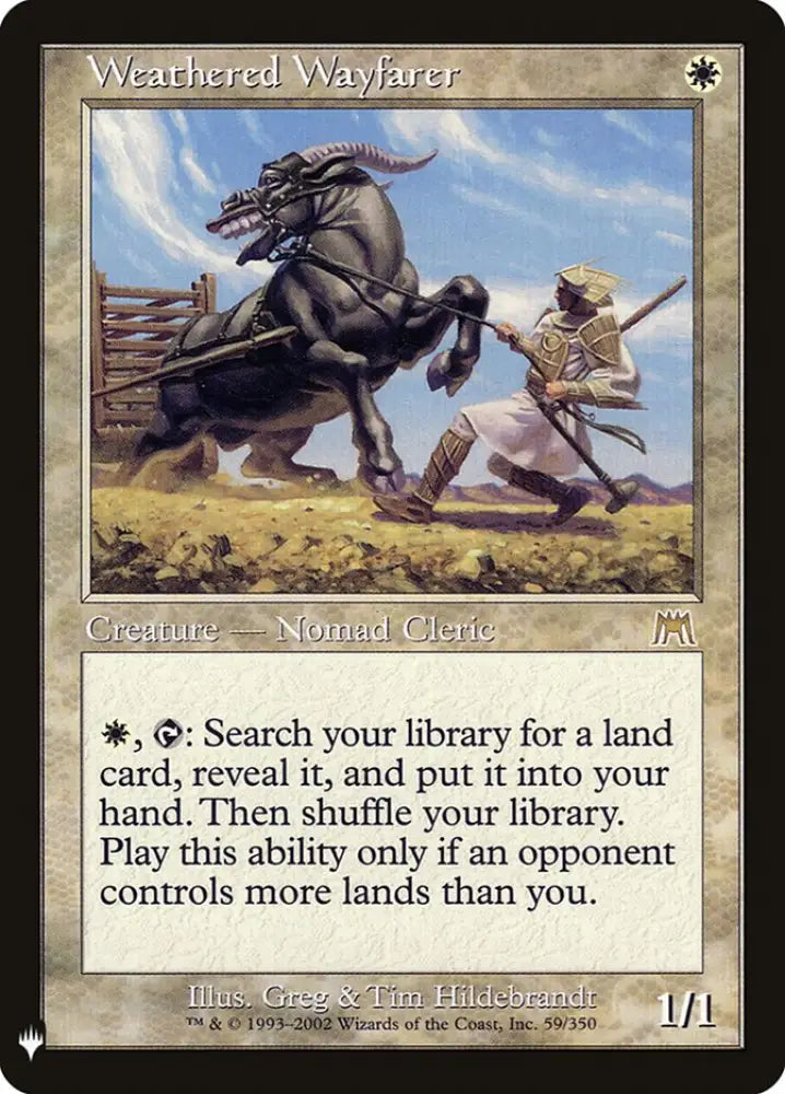 Weathered Wayfarer [Mystery Booster] - MTG Single