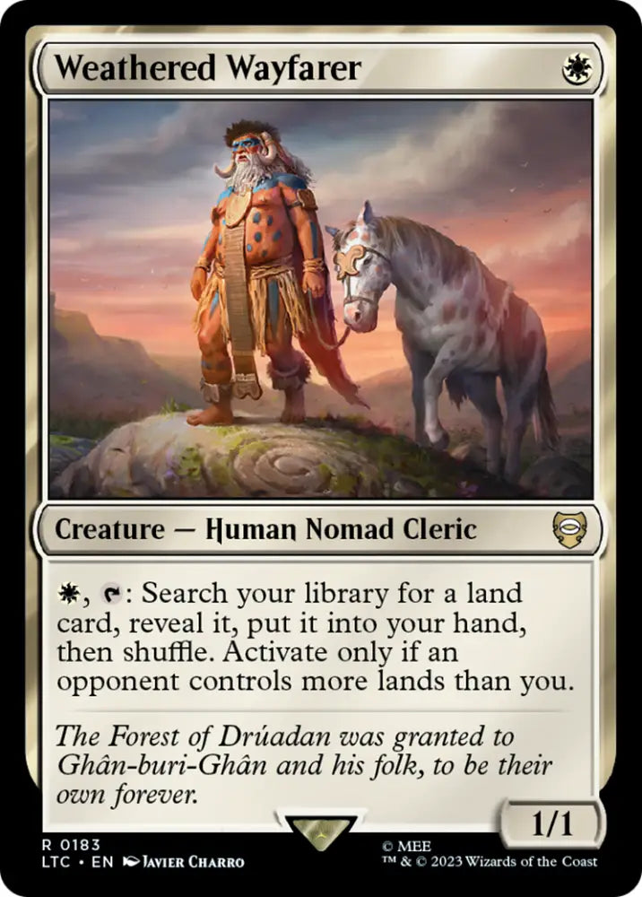 Weathered Wayfarer [The Lord of the Rings: Tales of Middle-Earth Commander] - MTG Single