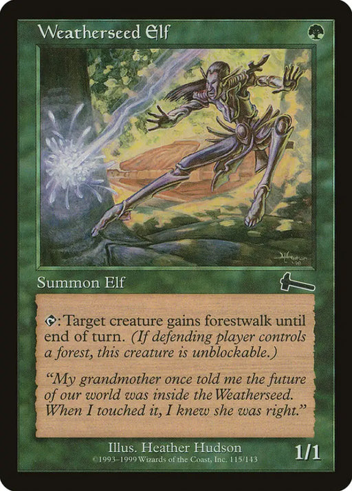 Weatherseed Elf [Urza’s Legacy] - MTG Single