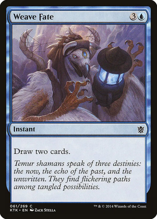 Weave Fate [Khans of Tarkir] - MTG Single