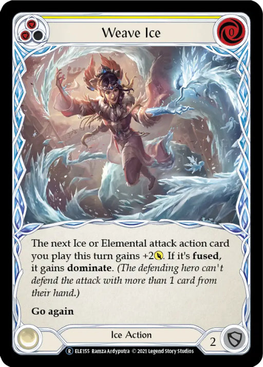 Weave Ice (Yellow) [Tales of Aria Unlimited] Unlimited Normal - Flesh And Blood Single
