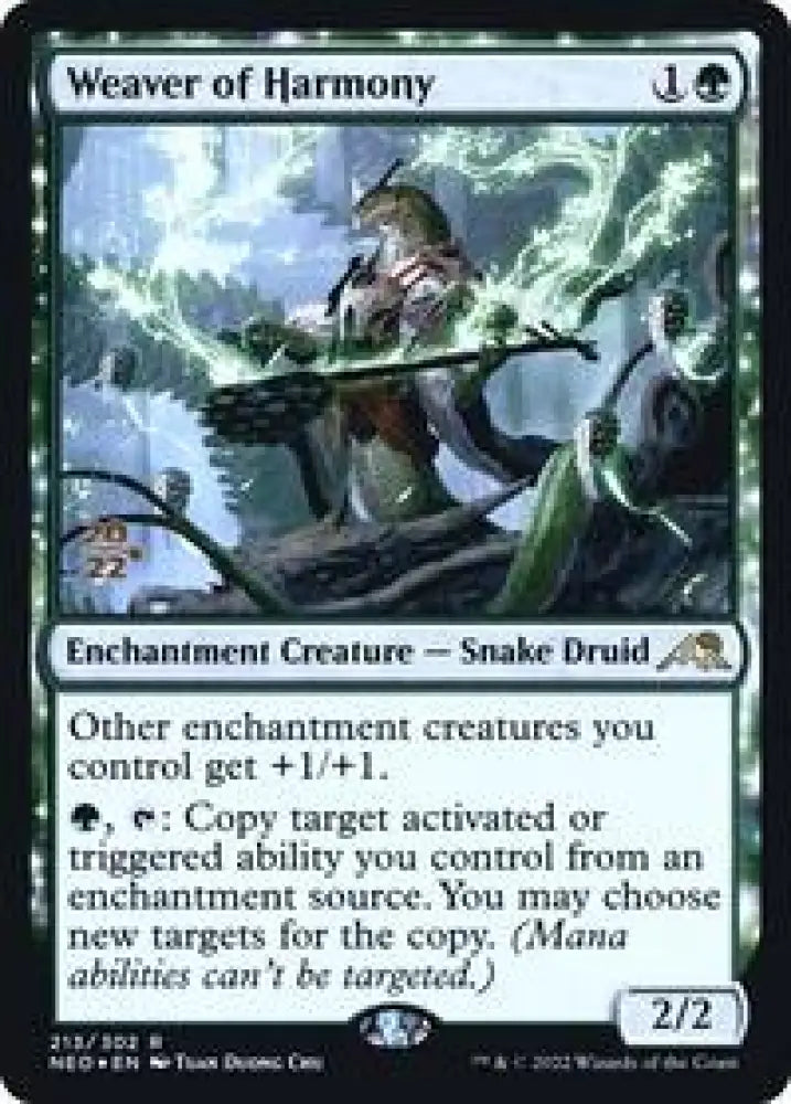Weaver of Harmony (213) [Prerelease Cards]
