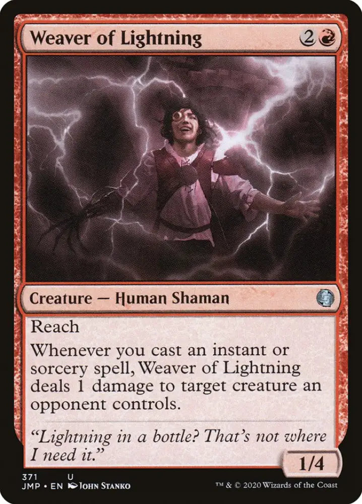 Weaver of Lightning [Jumpstart] - MTG Single