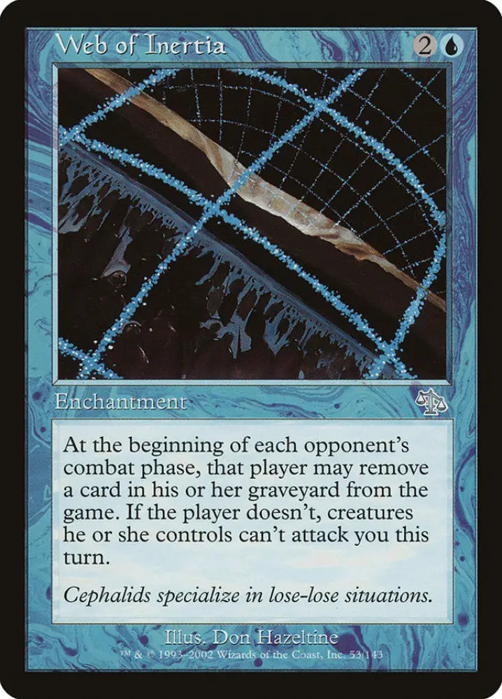 Web of Inertia [Judgment] - MTG Single