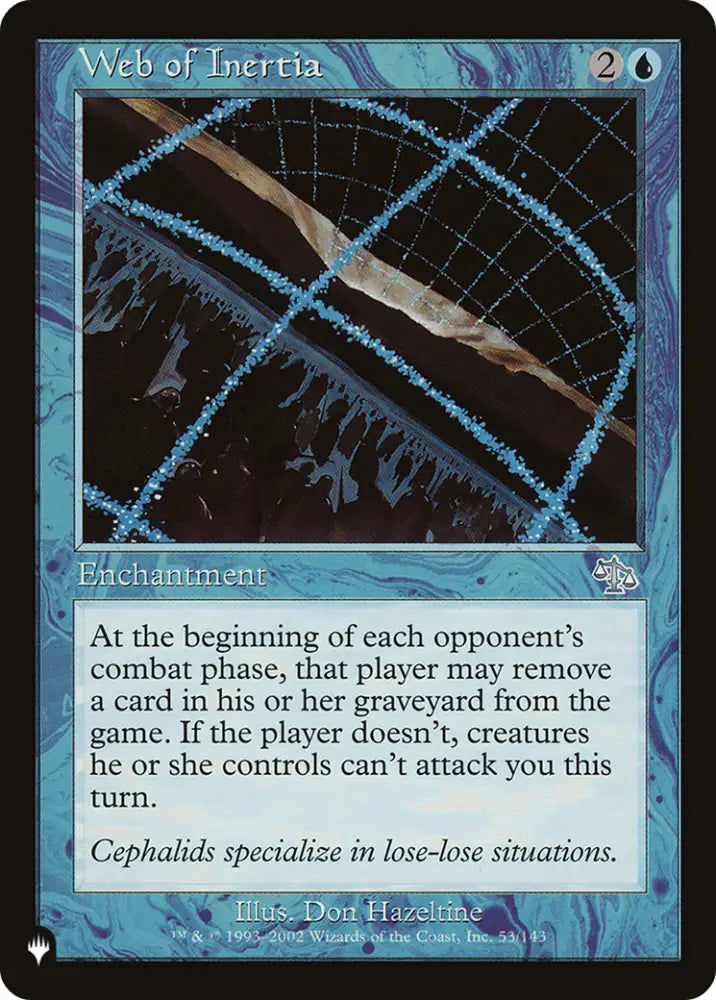 Web of Inertia [The List] - MTG Single