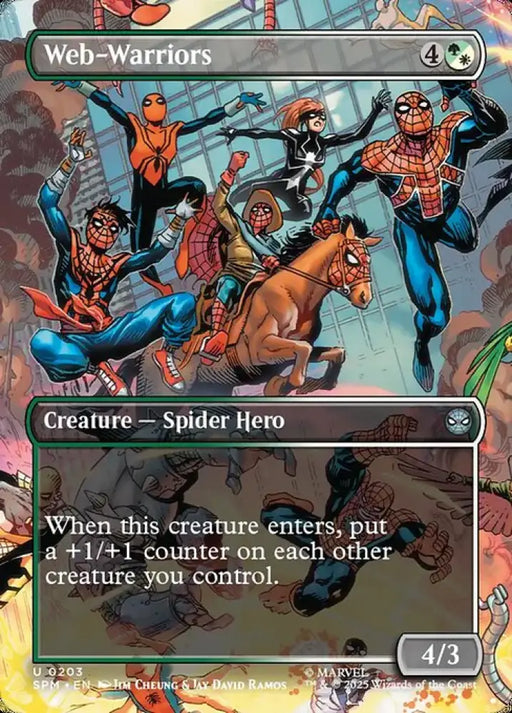 Web-Warriors (203) [Marvel's Spider-Man]